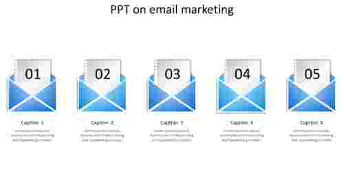ppt on email marketing-5-blue